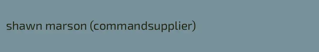 shawn marson (commandsupplier)